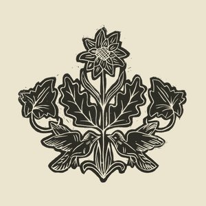 Eleganta fåglar i blommönster av Alexandra Weise