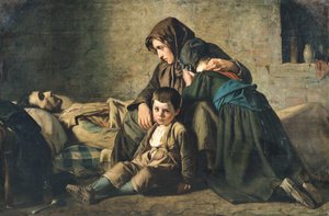 The Death of the Pauper (olja på duk)