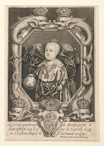 Porträtt av Ludvig XIV som Dauphin (Le vray pourtraiet de Monseigneur le Dauphin av Alexandre Boudan