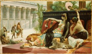Cleopatra testar gift på fördömda slavar, 1887