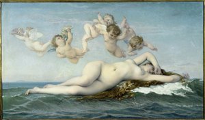 The Birth of Venus - olja på duk av Alexandre Cabanel