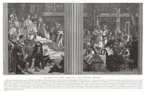 The Reign of Saint Louis, eller hans stora verk av Alexandre Cabanel