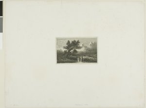 Alplandskap av Alexandre Calame