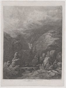Landskap, 1839. av Alexandre Calame