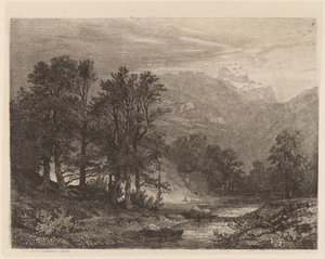 Bergström av Alexandre Calame