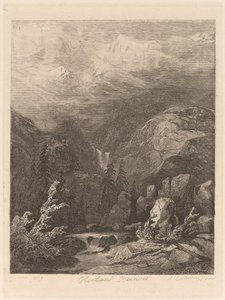 Berner Oberland av Alexandre Calame