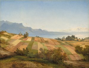 schweiziska landskapet av Alexandre Calame
