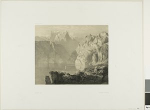 Vierwaldstattersee av Alexandre Calame