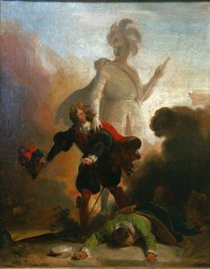 Don Juan och statyn av befälhavaren, ca 1835