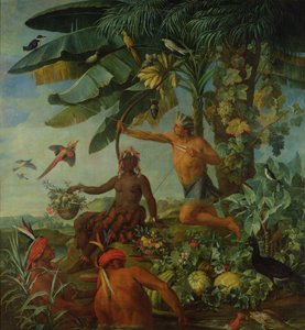 Den indiske jägaren och fiskaren, 1741