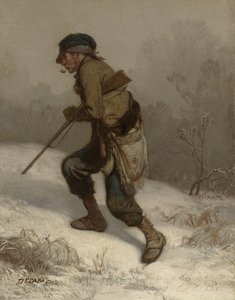 Tjuvskytten, ca 1847 av Alexandre Gabriel Decamps