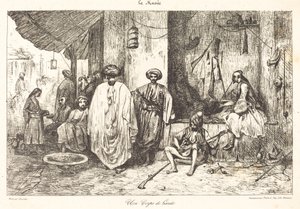 Ett vakthus av Alexandre Gabriel Decamps