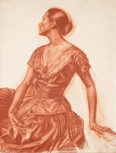 Porträtt av Salome Andronikova