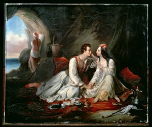 Don Juan och Haidee, ca 1833