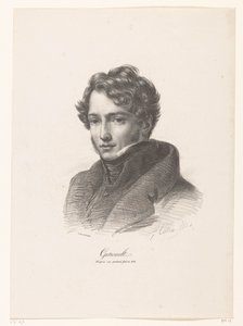 Porträtt av Théodore Géricault Gericault (titel på objekt)
