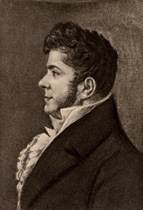 Stendhal, pseudonym för Henri Marie Beyle (1783-1842), fransk romanförfattare av Alexandre Marie Longuet