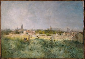 Vaugirardkampanjen 1881 Målning av Alexandre Prevost (1800-talet) Sun. 0,46 x 0,65 m Paris. Karnevalsmuseet av Alexandre Prevost