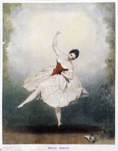 Klassisk dans: Miss Rosati 1848 av Alexandre de Valentini