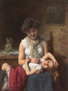 Moody Girl, ca 1900