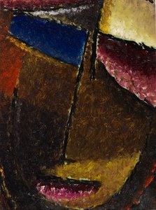 Litet abstrakt huvud, 1934.