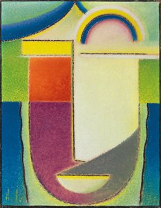 Abstrakt huvud: Påsk, 1933
