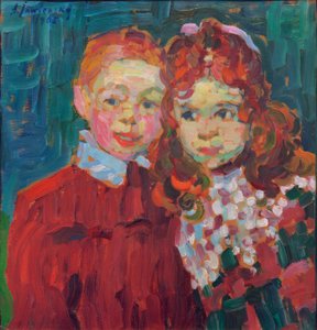 André och Katja av Alexej von Jawlensky