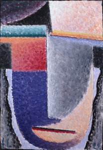 Stort huvud av Alexej von Jawlensky