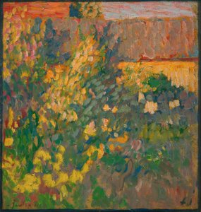Blommande trädgård av Alexej von Jawlensky