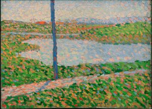 Landskap med sjö av Alexej von Jawlensky