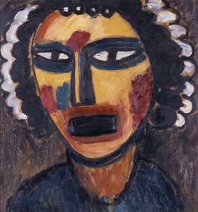 Profet (Sibyllan) av Alexej von Jawlensky