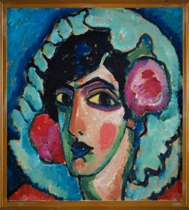 Spanjoren (olja på duk) av Alexej von Jawlensky