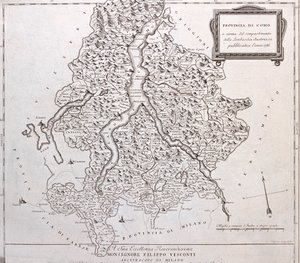 Como och Luganosjön, Como och Lecco, Italien - by A