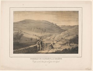 Graf van Napoleon op Sint-Helena Napoleons grav vid Ste. Helena (titel på objekt) av Alexis Bafcop