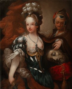 Judith med huvudet av Holofernes, mitten av 1700-talet.
