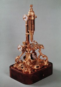 Mikroskop som tillhör Louis Auguste d