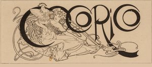 Cocorico tidskriftstitel, 1898.