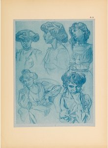 Dekorativa dokument, 1902. av Alfons Marie Mucha