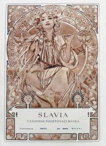 Försäkringspolicy för Slavia Insurance Company, 1942.