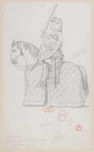 Halévy - Trollkarlen - kostymmodeller av Alfred Albert - 26 (Schackparti, Christian springare) av Alfred Albert