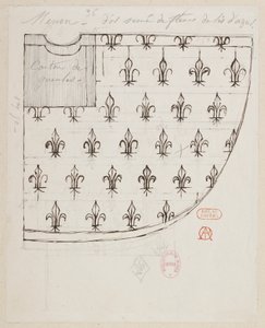 Halévy - La magicienne - kostymmodeller av Alfred Albert - 36 (Vapensköld). M. Menou av Alfred Albert