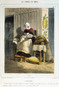 Oystersäljaren, från The Women of Paris, 1841-42