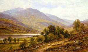 Snowdonia (möjligt Lake Gwynant)