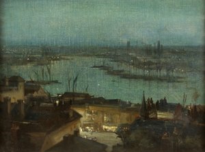 Kväll, Rochester av Alfred Bentley