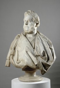 Byst av Richard Hobson av Alfred Bromley