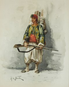 Militärfigur (w/c & tvätt ombord)