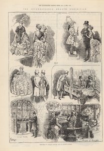 Skisser av antik dräkt och antika London av Alfred Chantrey Corbould