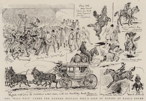 The Wild West under the Hammer, Buffalo Bills försäljning av hästar på Earl