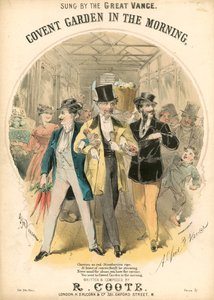 Musikmusik: Covent Garden in the Morning av Alfred Concanen