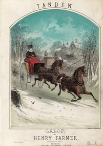 Tandem Galop av Alfred Concanen