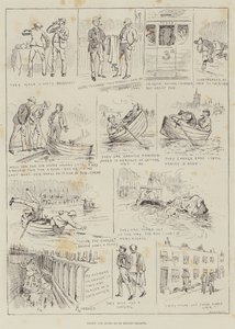 Brown och Jones åker till Henley Regatta av Alfred Courbould